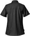 Am image of a Custom Stormtech Women's Skeena Shirt in Black/Carbon!