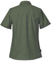 Am image of a Custom Stormtech Women's Skeena Shirt in Earth/White!