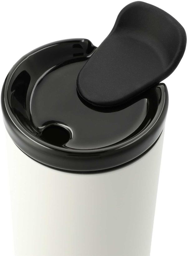 An image of a Custom Seneca Tumbler 16oz with Ceramic Lid and Lining!