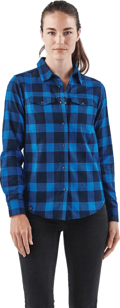 An image of a Custom Stormtech Womens Logan Snap Front Shirt!