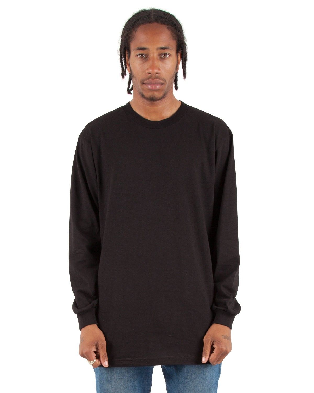 Shaka Wear Adult 6 oz Active Long Sleeve T Shirt