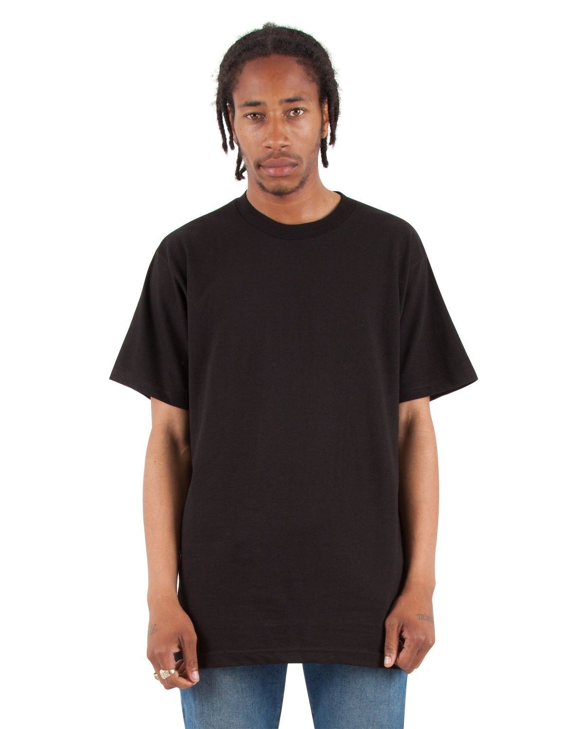 Shaka Wear Adult 6 oz Active Short Sleeve Crewneck T Shirt