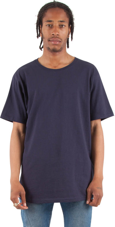 An image of a Custom Shaka Wear Adult 6 oz Curved Hem Long T Shirt!