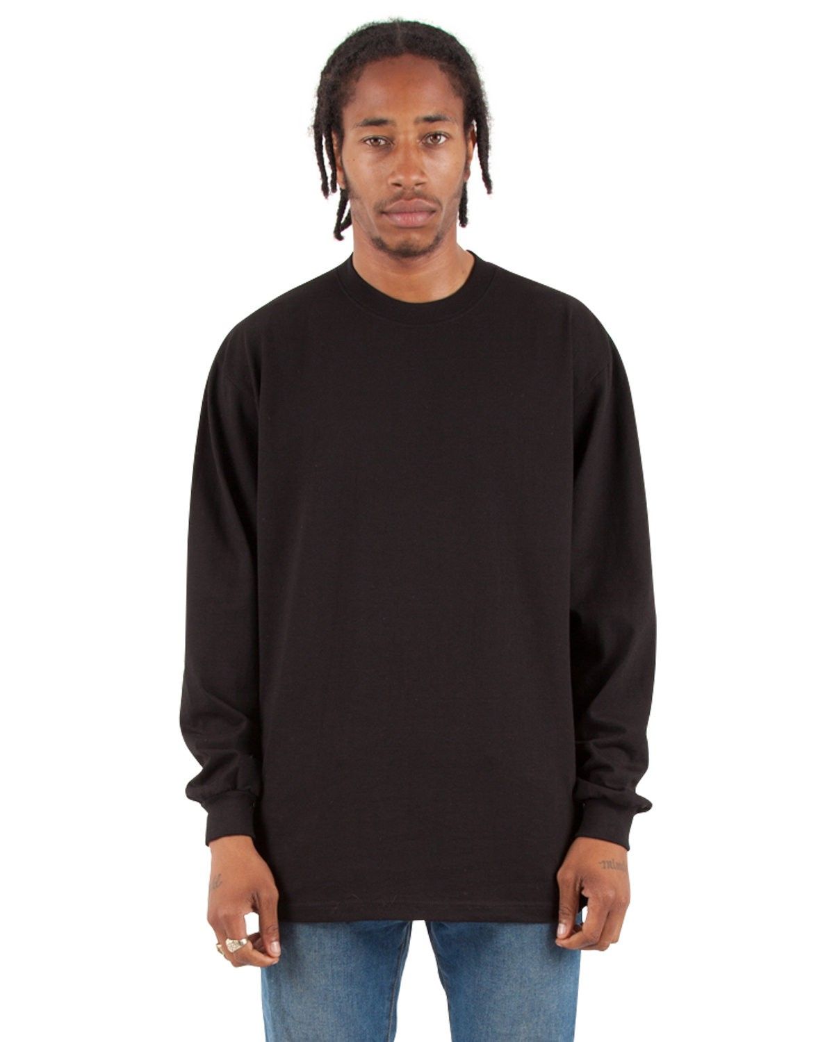 Shaka Wear Adult 7.5 oz Max Heavyweight Long Sleeve T Shirt
