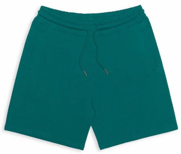 Am image of a Custom Original Favorites Organic Cotton Sweatshorts in Bayberry!
