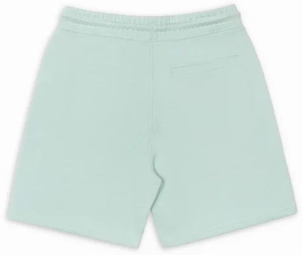 Am image of a Custom Original Favorites Organic Cotton Sweatshorts in Seafoam!