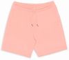 Am image of a Custom Original Favorites Organic Cotton Sweatshorts in Salmon!
