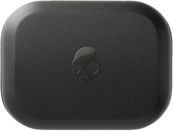 Am image of a Custom Skullcandy Grind True Wireless Earbuds in Black!