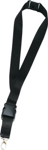 Am image of a Custom Hang In There Lanyard in Black!