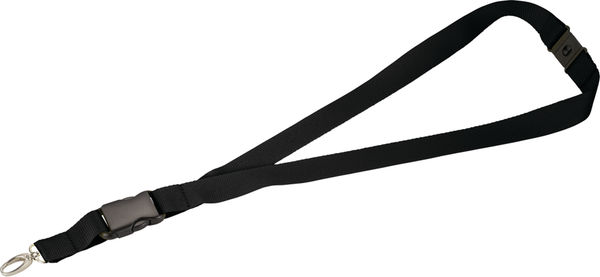 Am image of a Custom Hang In There Lanyard Plus in Black!