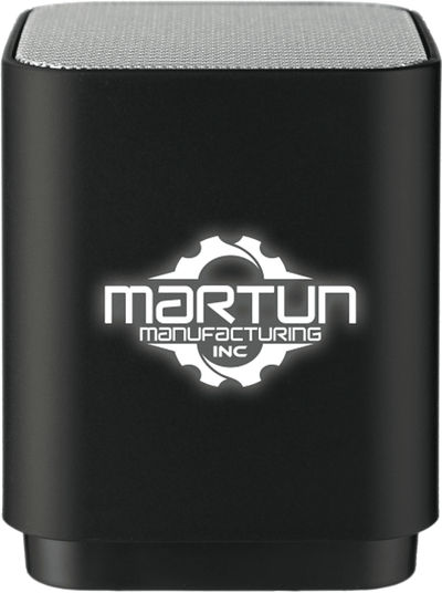 An image of a Custom Light Up Logo Bluetooth Speaker!