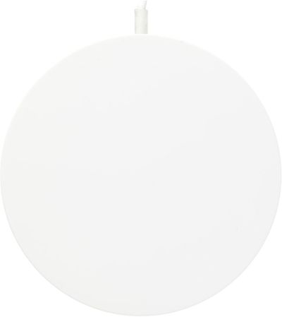 Am image of a Custom Ultra Thin Wireless Charging Pad in White!