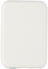 Am image of a Custom Recycled ABS 3000 mAh Wireless Power Bank in White!
