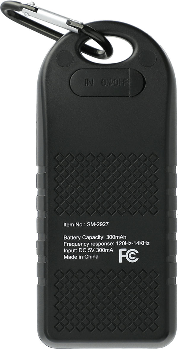 Am image of a Custom Omni Outdoor Bluetooth Speaker in Black!