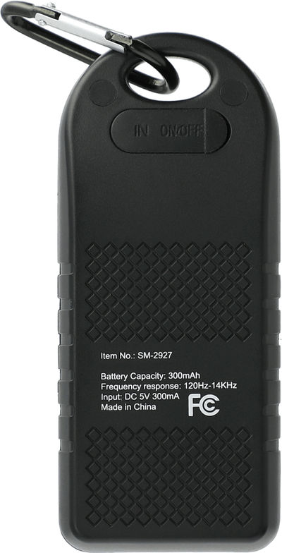 Am image of a Custom Omni Outdoor Bluetooth Speaker in Black!