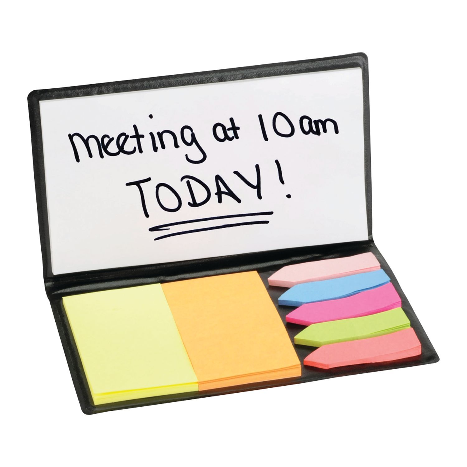 An image of our Custom Slimline Sticky Memo Pad that you can print your logo or design on!