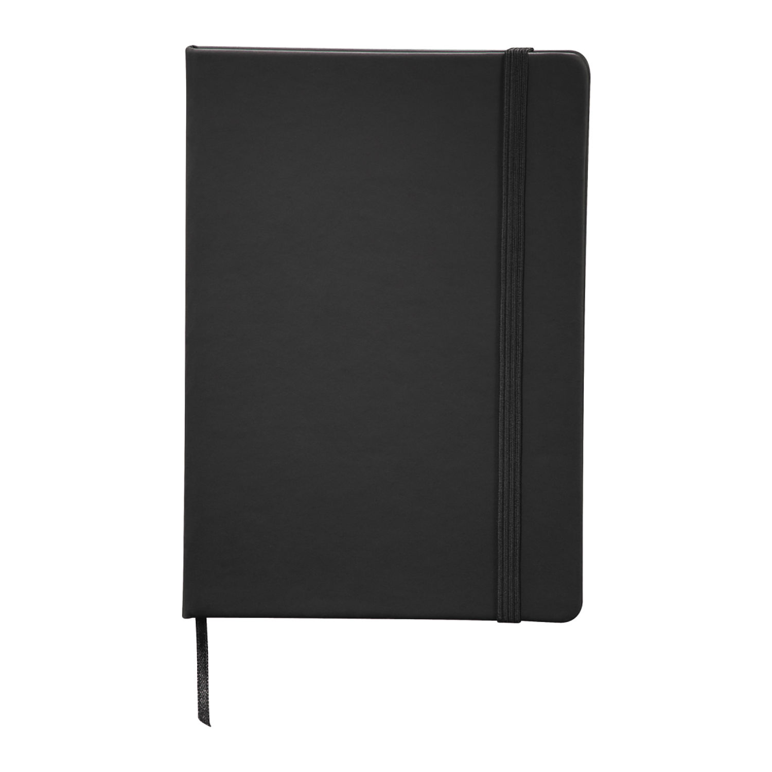 5in x 7in Mix Snap Elastic Closure Notebook in Black