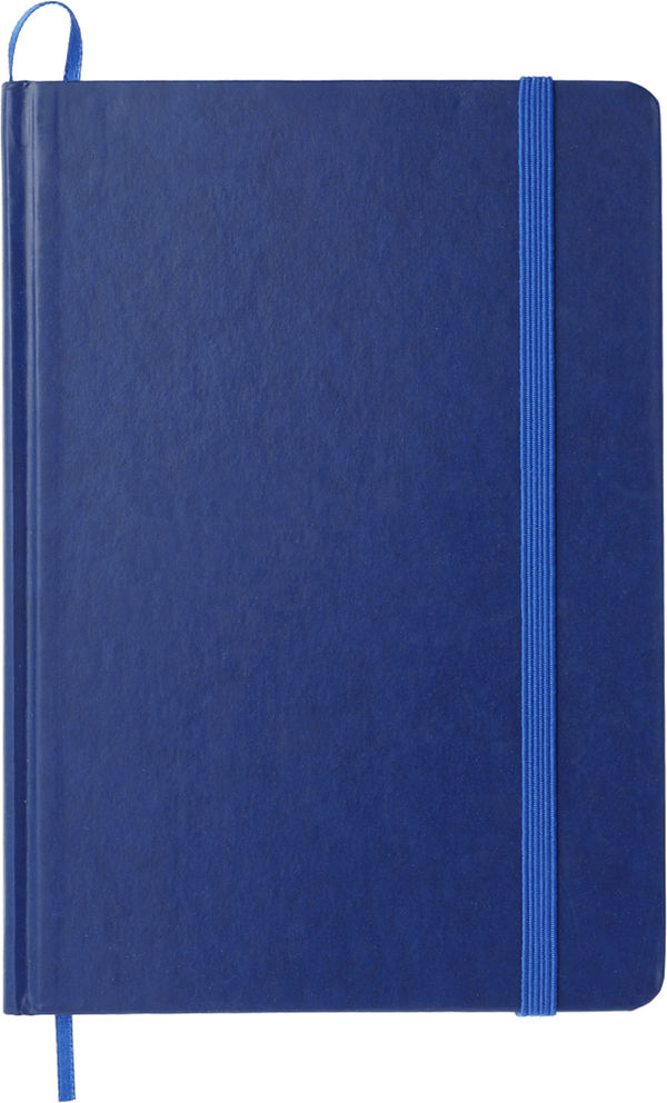 Am image of a Custom 5in x 7in Mix Snap Elastic Closure Notebook in Blue!