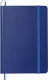 Am image of a Custom 5in x 7in Mix Snap Elastic Closure Notebook in Blue!