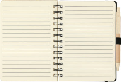 An image of a Custom 5in x 7in Wheat Straw Notebook With Pen!