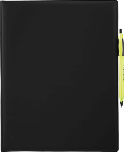Am image of a Custom Maxx Padfolio in Black!