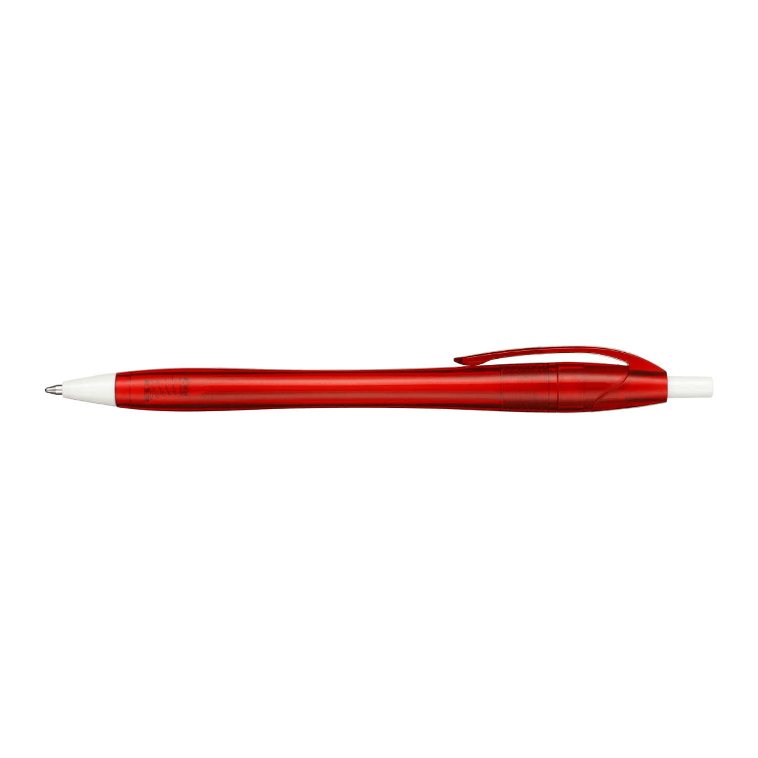 Recycled PET Cougar Ballpoint Pen in Red
