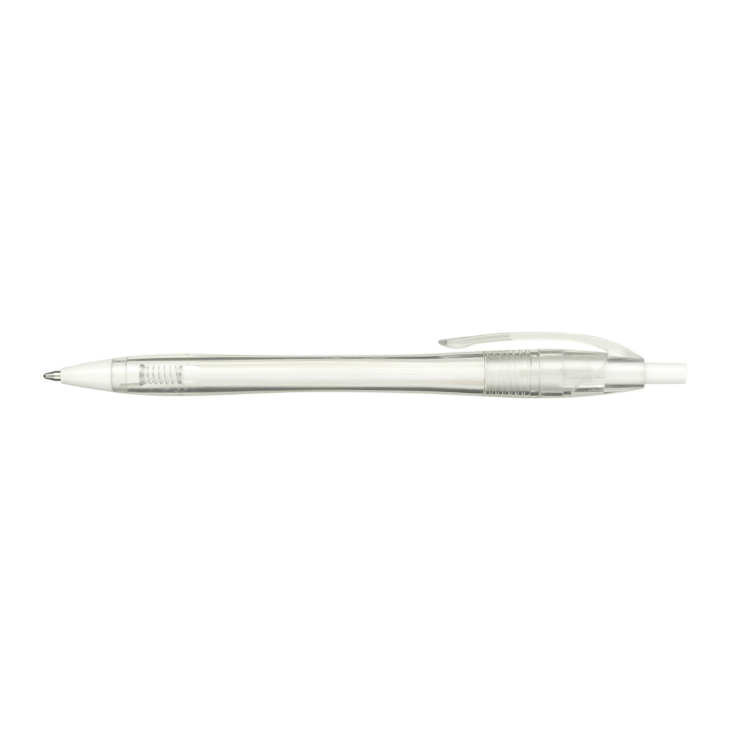 Recycled PET Cougar Ballpoint Pen in Clear