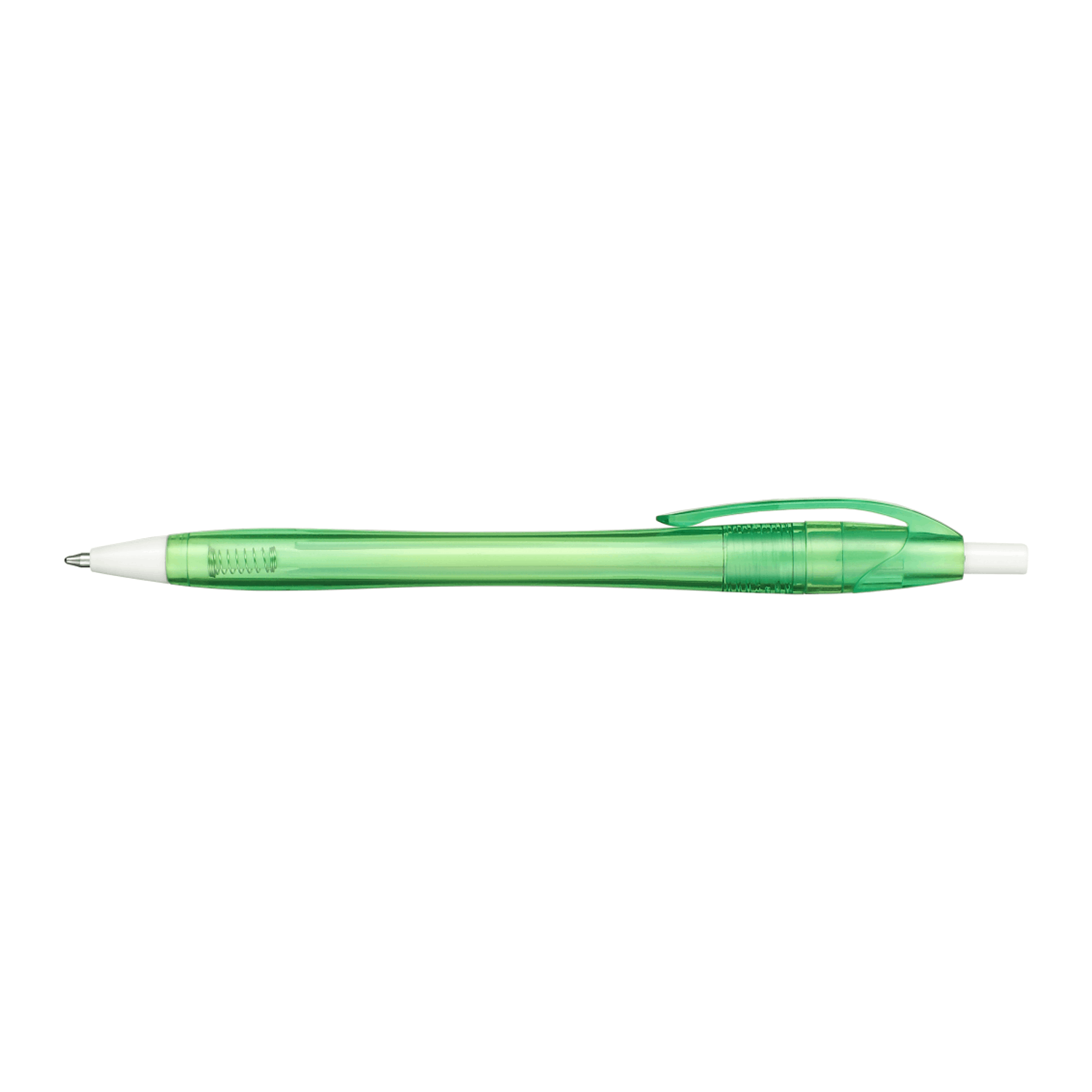 Recycled PET Cougar Ballpoint Pen in Green