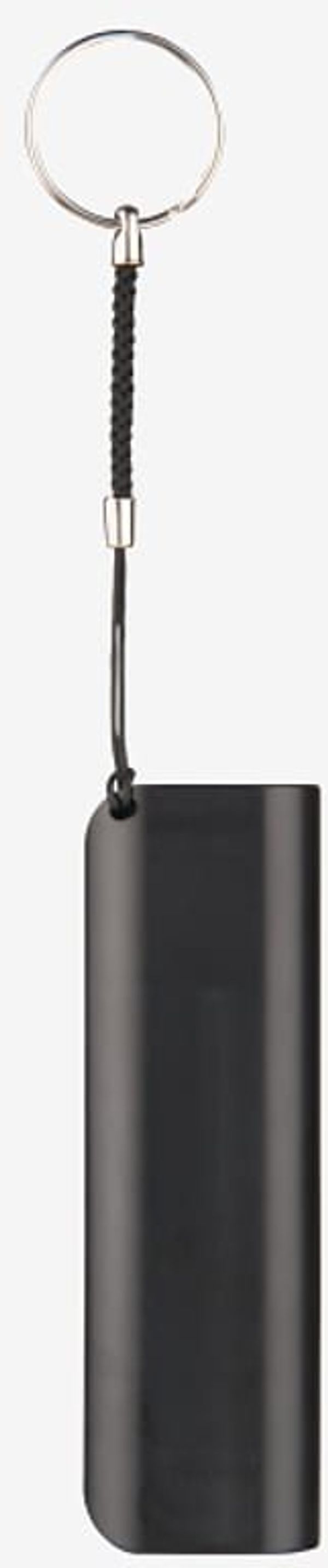 Am image of a Custom Span 1200 mAh Power Bank in Black!