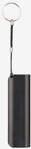 Am image of a Custom Span 1200 mAh Power Bank in Black!
