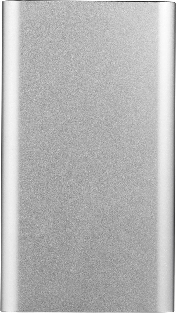 Am image of a Custom Sleek Aluminum 4000 mAh Power Bank in Gray!