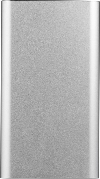 Am image of a Custom Sleek Aluminum 4000 mAh Power Bank in Gray!