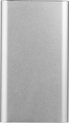 Am image of a Custom Sleek Aluminum 4000 mAh Power Bank in Gray!