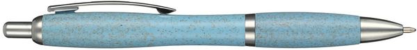Am image of a Custom Nash Wheat Straw Ballpoint in Blue (BL)!