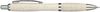 Am image of a Custom Nash Wheat Straw Ballpoint in White (WH)!