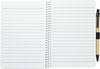 An image of a Custom 5” x 7” FSC® Mix Spiral Notebook with Pen!