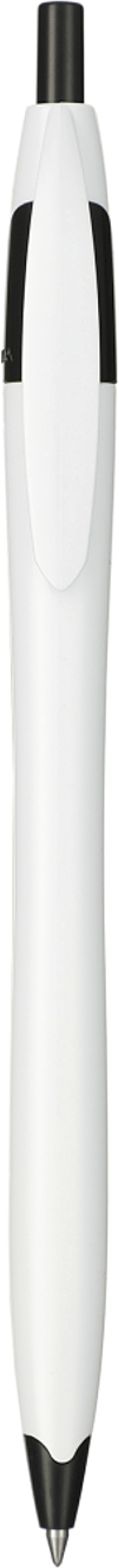 Am image of a Custom Cougar Gel Pen in White w/ Black Trim!