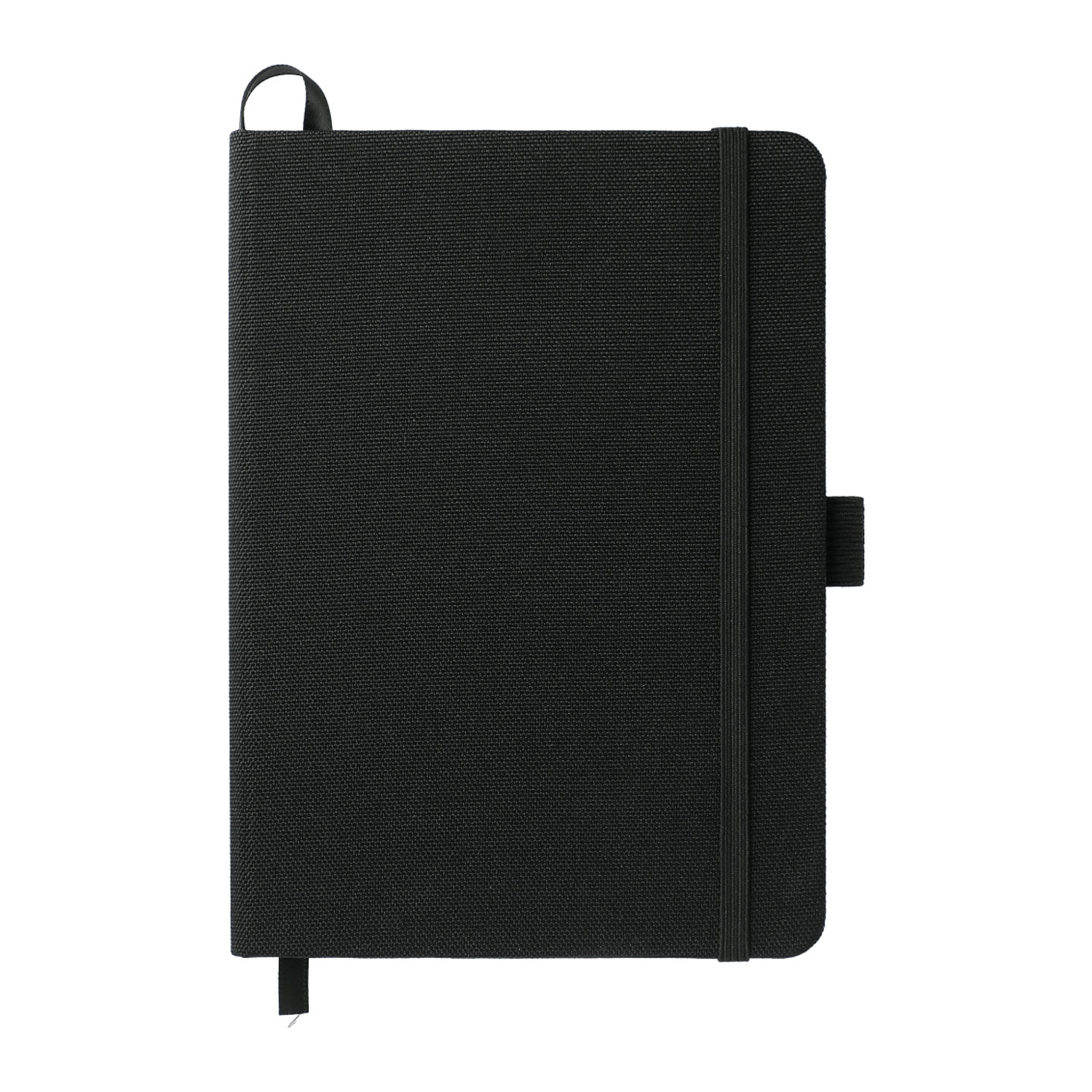 5" x 7" Recycled PET Bound Notebook in Black