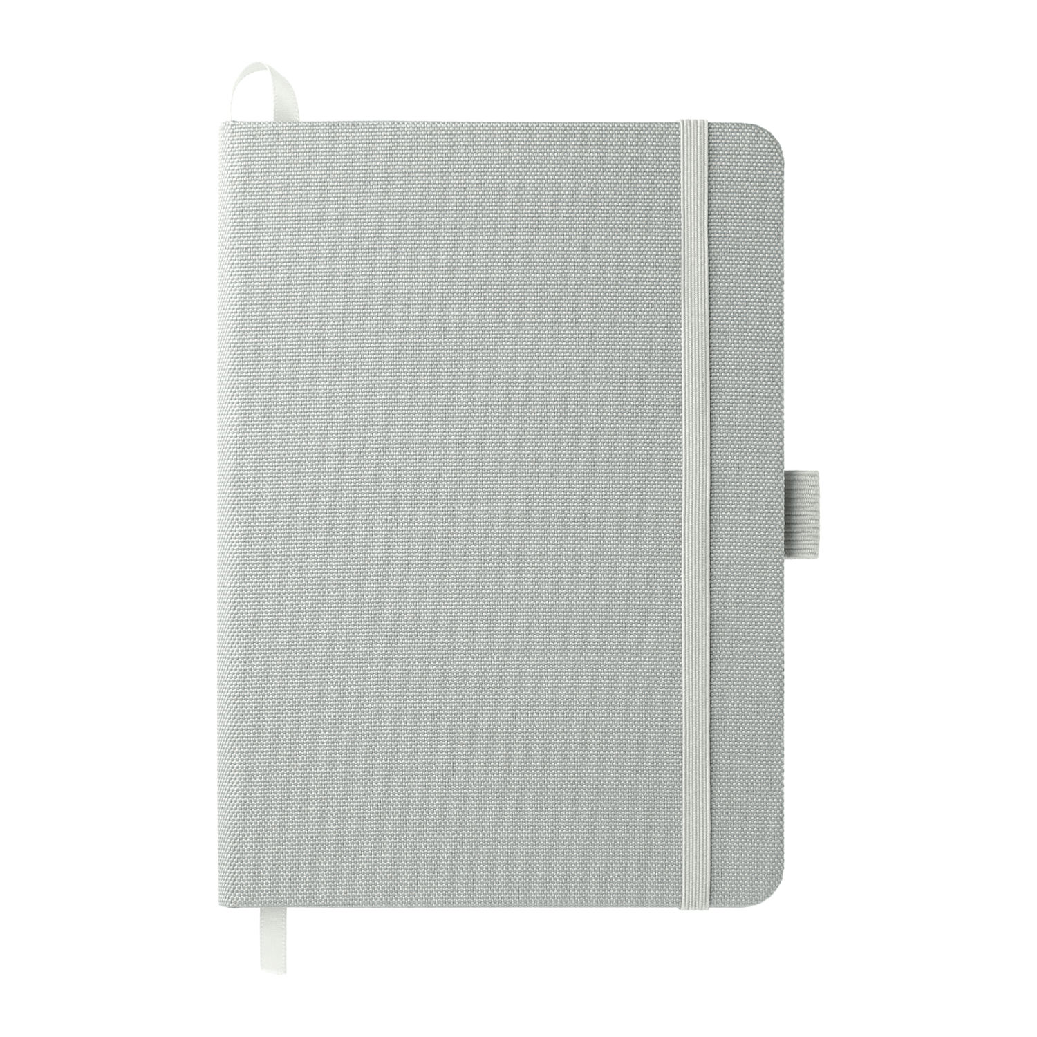 5" x 7" Recycled PET Bound Notebook in Gray