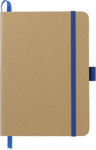 Am image of a Custom 5in x 7in FSC Mix Bound Notebook in Blue!
