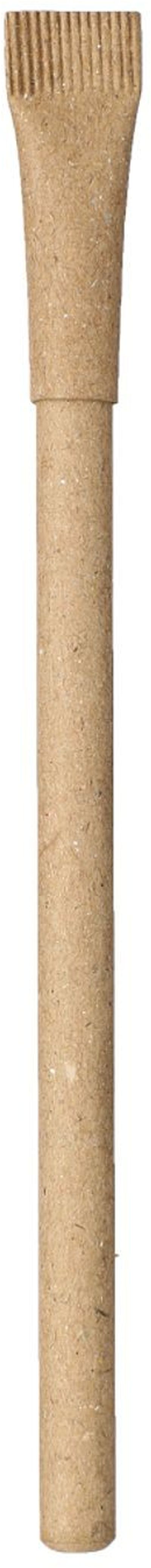 Am image of a Custom Eco Recycled Gel Paper Pen in Natural!