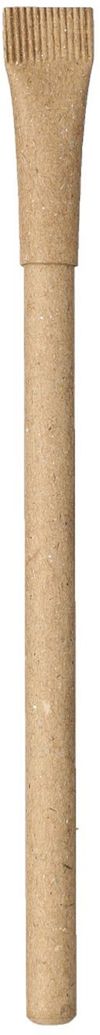 Am image of a Custom Eco Recycled Gel Paper Pen in Natural!