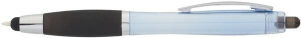 Am image of a Custom Nash RPET Gel Stylus Pen in Black!