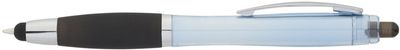 Am image of a Custom Nash RPET Gel Stylus Pen in Black!