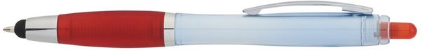 Am image of a Custom Nash RPET Gel Stylus Pen in Red!