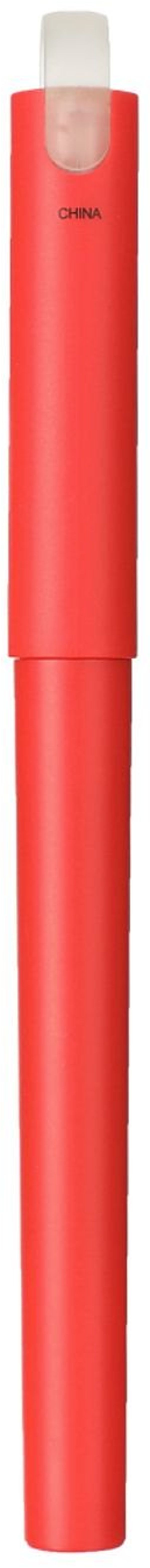 Am image of a Custom Remark RPET Gel Pen in Red!
