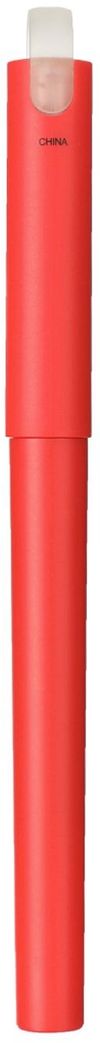 Am image of a Custom Remark RPET Gel Pen in Red!