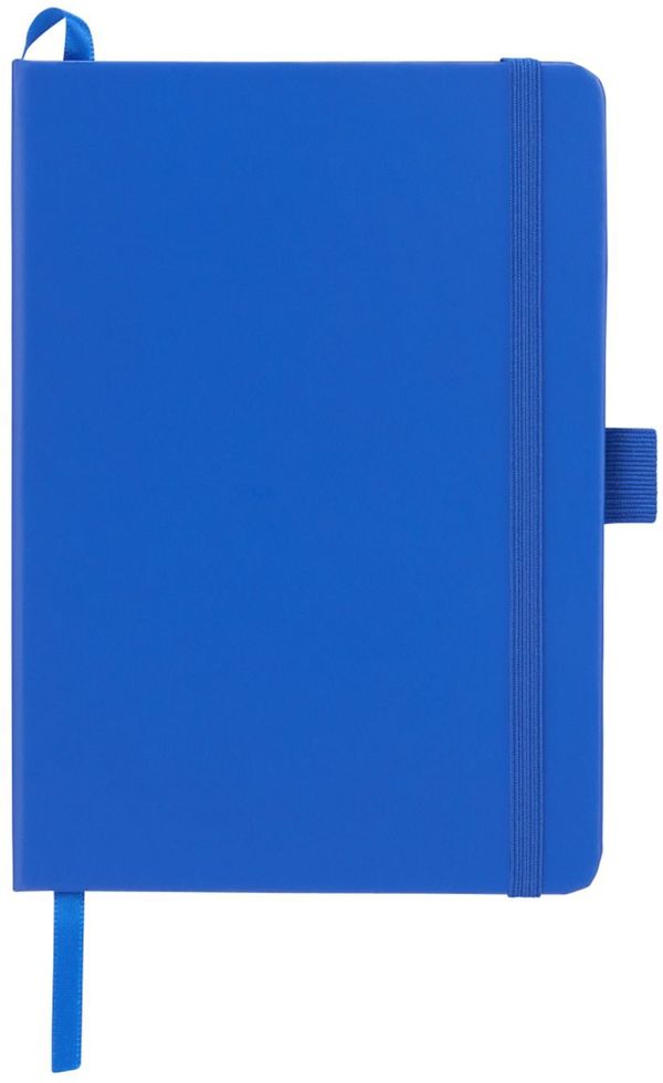 Am image of a Custom 5” x 7” FSC Mix Prism Notebook in Blue!