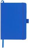 Am image of a Custom 5” x 7” FSC Mix Prism Notebook in Blue!