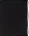 Am image of a Custom 8.5 x 11 in FSC Mix Remark 1 Subject Notebook in Black!